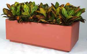 OEM/ODM painting surface durable large FRP GRP Fiberglass planter for garden, hotel